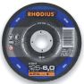 Rhodius 200018 KSM afbraamschijf Metaal 125 x 6,0 x 22,23 mm - 1