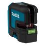 Makita SK105GDZ Zelfnivellerende Kruislijn Laser Groen excl. accu"s en lader - 2